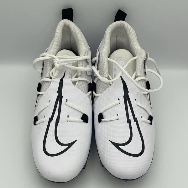 Nike Alpha Menace Pro 3 Mens 12.5W White Black Football Cleats NEW DH3292-100 Nike Alpha Menace Pro 3 Football Cleats White/Black CT6649  main image 4