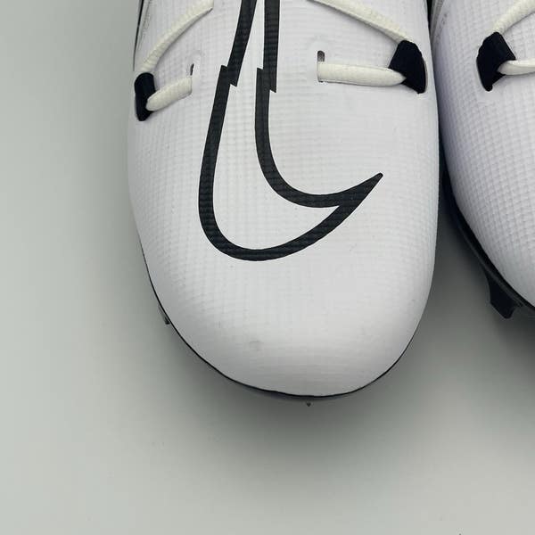 Nike Alpha Menace Pro 3 White Black Football Cleats Mens Size 12 CT6649-100 NEW Nike Alpha Menace Pro 3 Football Cleats Men main image 2