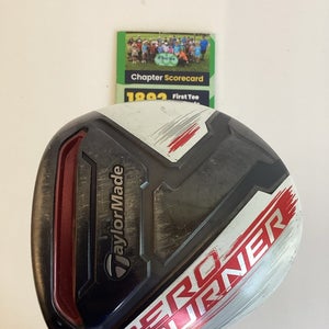 TaylorMade Aero Burner Lefthanded LH Driver 12* Aldila Rogue Regular Graphite