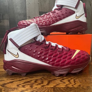 Nike Force Savage Pro 2 Shark FSU Seminoles PE Football Cleats Men's Size 15