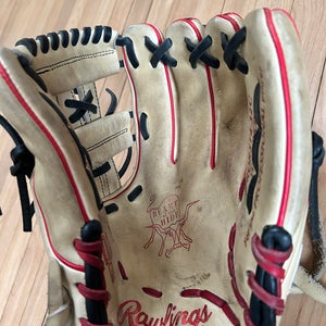 2025 Rawlings Right Hand Throw Infield Heart of the Hide Baseball Glove 11.5" (Used)