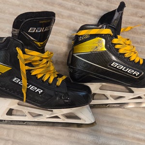 Bauer Supreme UltraSonic Hockey Goalie Skates Regular Width 6 (Used)