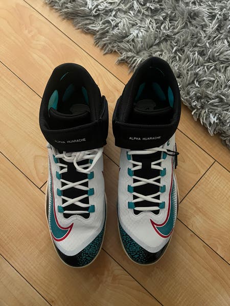 Nike Alpha Huarache Elite 4 High Paul Goldschmidt PE Cleats  display picture 2