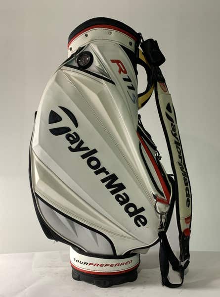 ち*ょ様 【 Nike キャディバッグ TaylorMade R11S 】DN1 TaylorMade R11S Staff Bag White 6-Way Divide Single Strap Golf Bag