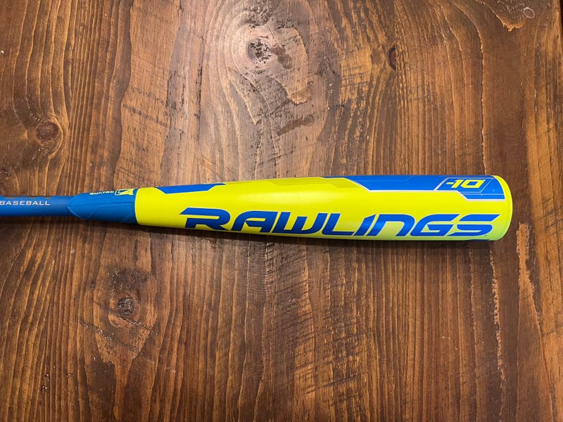 NEVER HIT 2018 Rawlings Quatro 30/20 (-10) USA Baseball Bat
