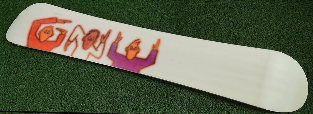 VINTAGE GRU TEMPLE CUMMINS SEAN DONNELL DESIGNED 156CM SNOWBOARD