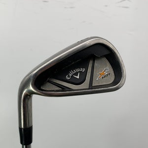 LEFTY 2013 CALLAWAY X2 HOT 6 IRON EXTRA STIFF DYNAMIC GOLD X100 39.5" GOOD