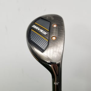 2020 CALLAWAY MAVRIK 4 HYBRID 20* REGULAR PROJECT X CATALYST 65 +HC GOOD