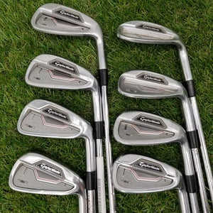 2015 TAYLORMADE RSI 2 IRON SET 5I-PW,GW,SW REGULAR KBS TOUR GOOD