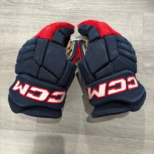 Windsor Spitfire Game Worn CCM HGJSCHL Gloves 14" Pro Stock (Used)