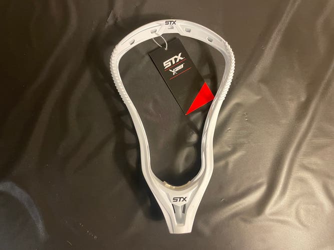 STX X20 Lacrosse Head – White (Unstrung)