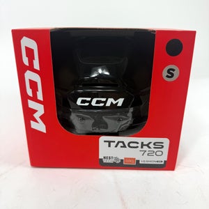 New Black CCM Tacks 720 Helmet | Small