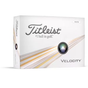 Titleist Velocity 2024 Golf Balls - White