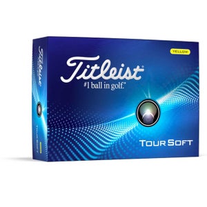 Titleist Tour Soft 2024 Golf Balls - Yellow