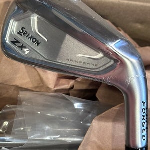 Srixon ZX4 MKII Forged Iron Set 4-PW Steel KBS Tour Lite Regular R-Flex RH NEW!
