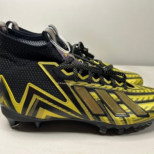 Size 11.5 Men’s Adidas Freak 23 Inline Football Cleat’s Black Gold