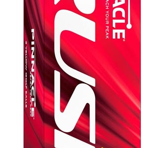 Pinnacle Rush Golf Balls (Yellow, 3 pack) 1 Sleeve 2024 NEW