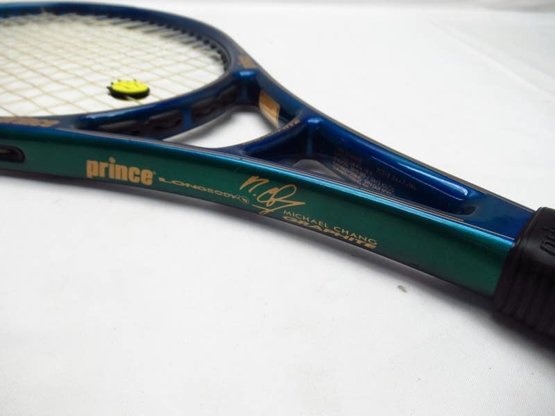Prince - 中古 テニスラケット プリンス マイケル チャン チタン MP 1998年モデル (G2)PRINCE MICHAEL CHANG TITANIUM MP 1998 中古 テニスラケット プリンス マイケル チャン チタン MP 1998