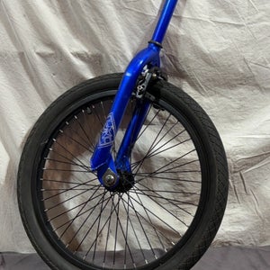Tony Hawk Huckjam Blue Steel BMX Fork 20" Wheel Brake Tire 165mm 1" Threaded