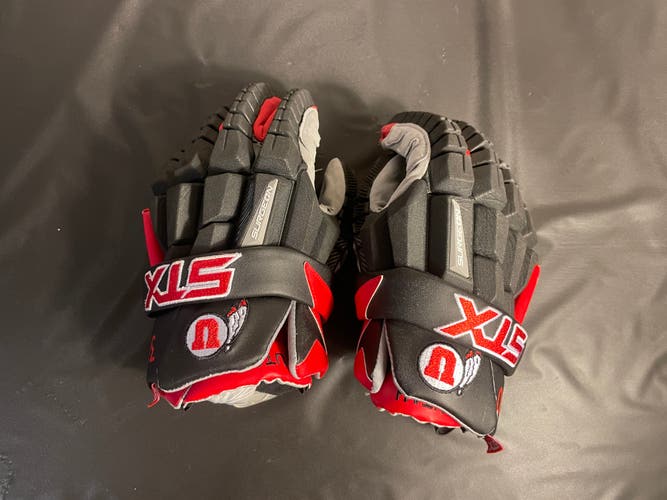 STX Surgeon RZR2 Lacrosse Gloves Large (Used)