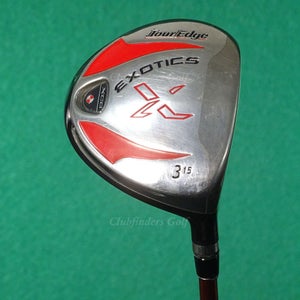 Tour Edge Exotics XCG Fairway 15 3 Wood Aldila DVS Fairway 75-S Graphite Stiff