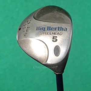 Lady Callaway Big Bertha Steelhead Fairway 5 Wood Ladies Gems 99 Graphite Ladies