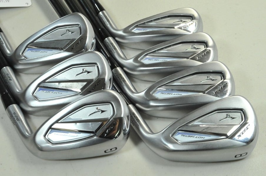 Mizuno JPX 925 Hot Metal 5-PW,GW Iron Set Senior Flex Right Graphite # 188897