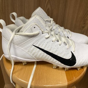 Men's  Size M 11.5 (W 12.5) Nike Low Top Alpha Menace Elite 2 Molded Cleats (Used)