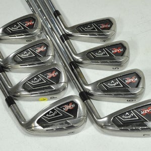 Callaway RAZR X Tour 4-PW,AW Iron Set Right Uniflex Steel # 178978