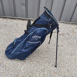Callaway Hyperlite Zero Dual Strap Golf Stand Bag w Raincover