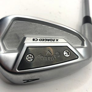 Left Handed Callaway 2021 X Forged CB 49* A Gap Wedge Dynamic Gold S400 Stiff