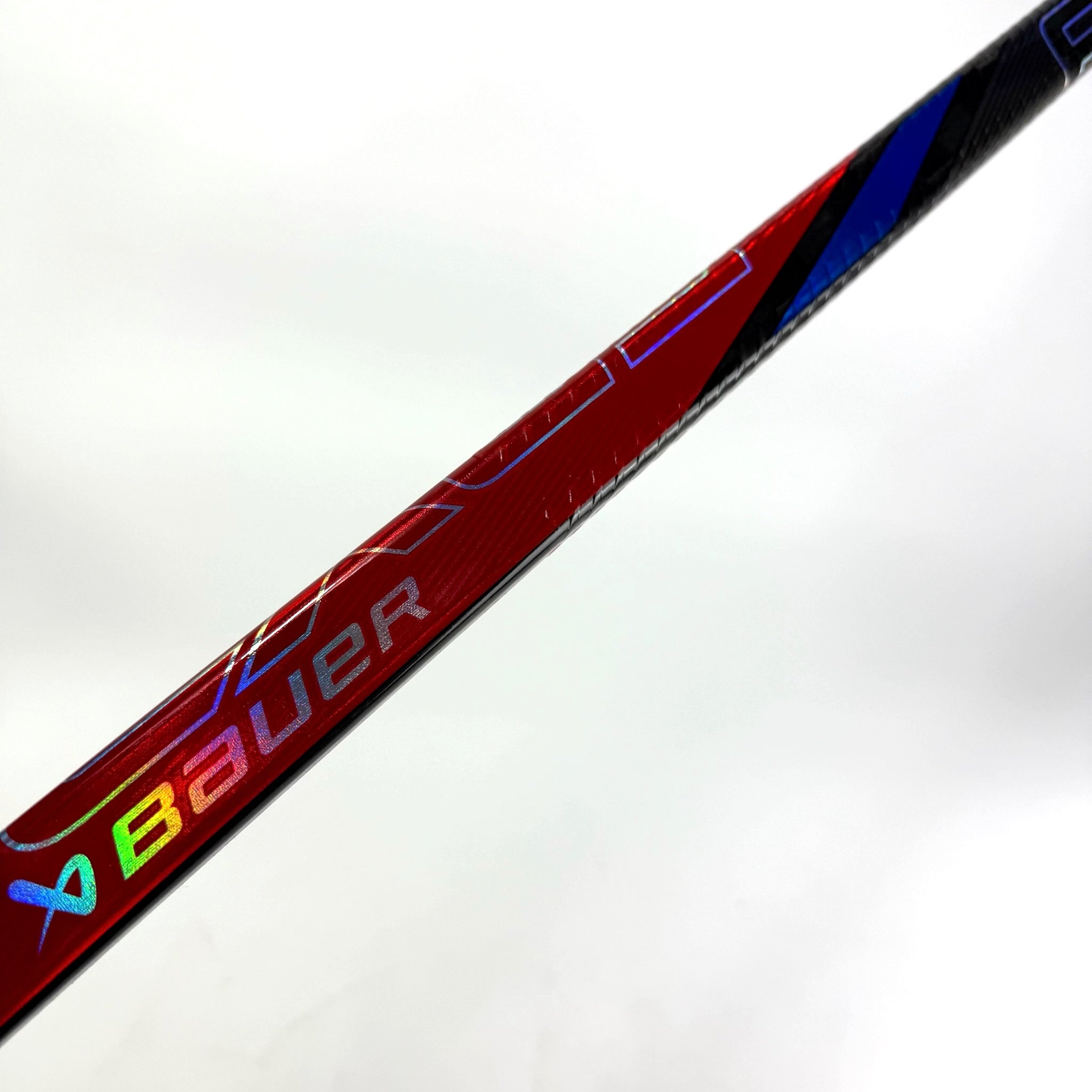 New Left Red/Blue Bauer Nexus Tracer | 55 Flex P88 Curve Grip 