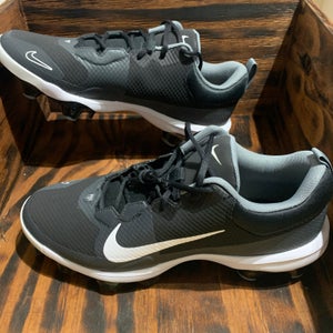 Nike Force Trout 9 Pro MCS Men's size 12 Black Baseball shoes cleats FB2908 001
