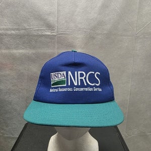 Vintage USDA NRCS Snapback Hat
