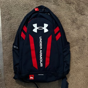Blue Adult Unisex Under Armour Backpack (New)