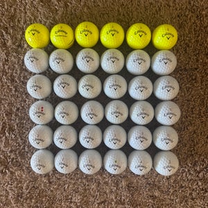 Callaway Chrome Tour Balls 36 Pack (3 Dozen) (Used)