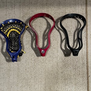 3 Lacrosse Heads