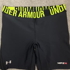 Women's Under Armour MPZ 1 Padded Sliding Compression Shorts Style 1236462 (Used)