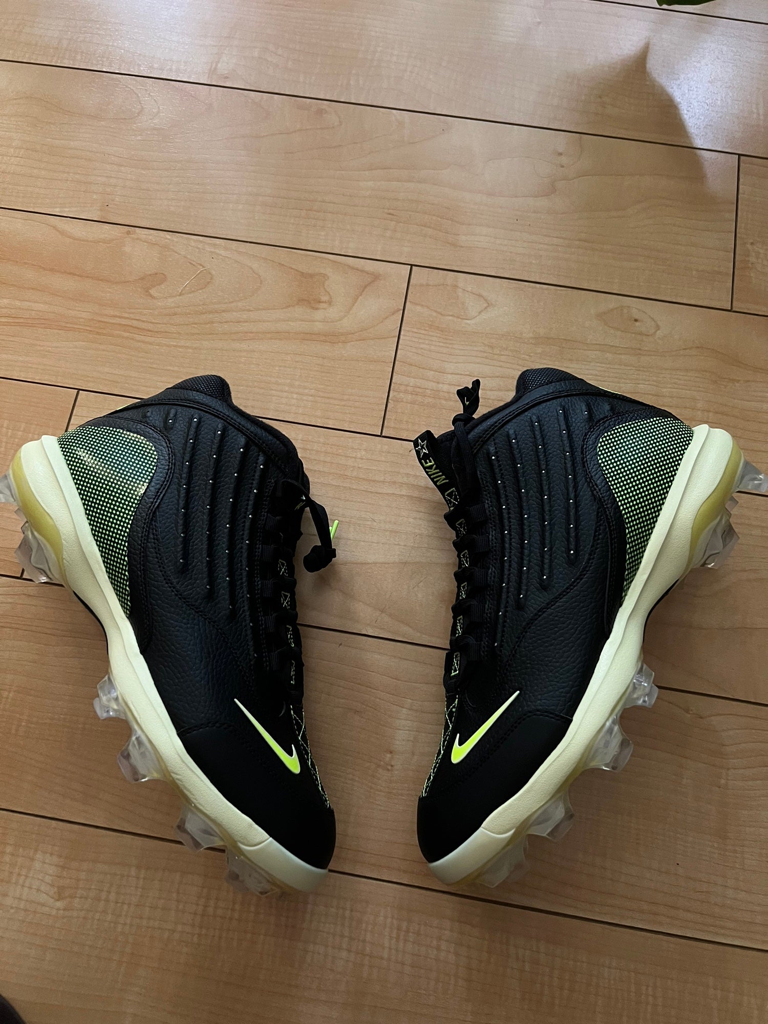 Nike Griffey 2 MCS Baseball Cleats Black Volt HF1579-001  display picture 1