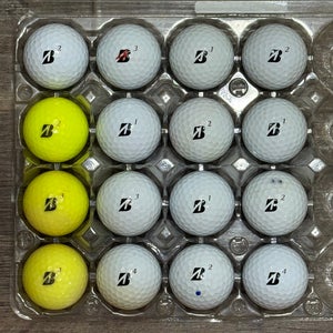 16 Bridgestone Tour B RX Golf Balls