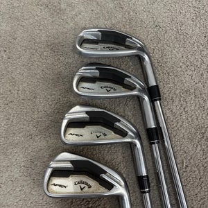 CALLAWAY APEX FORGED 6-9 IRON SET STIFF FLEX TRUE TEMPER XP 105 S300 RH