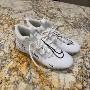 Men's Size M 10.0 (W 11.0) Nike High Top Nike Alpha Menace Varsity 3 Molded Cleats (Used)