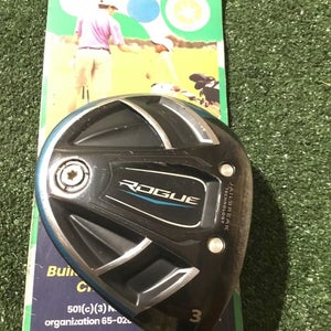 Callaway Rogue 3 Fairway Wood Regular UST Helium 60I F3 Graphite (38.5)DemoClub
