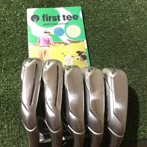 TaylorMade RBladez Irons Set (6-PW) Regular 65g Rocketfuel Graphite Shafts READ