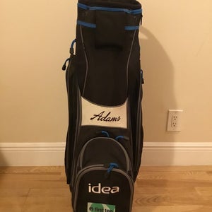 Adams Idea Cart Golf Bag with 15-way Dividers & Rain Cover