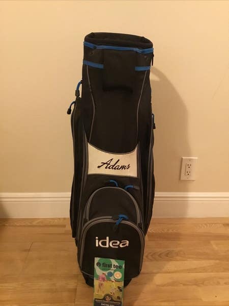 Adams Idea Cart Golf Bag with 15-way Dividers & Rain Cover