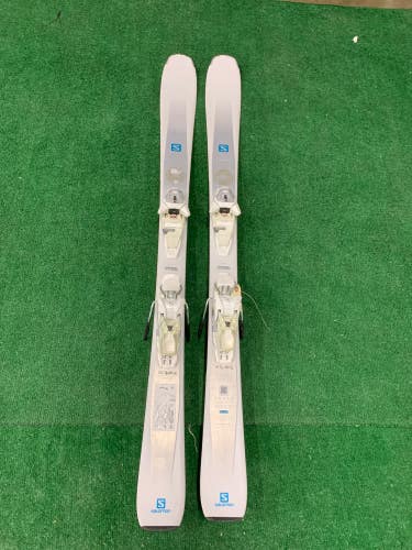 Salomon Aira 140 cm Skis With Bindings Max Din 10 (Used)