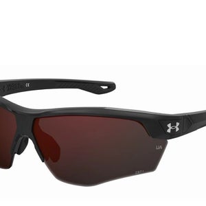 Under Armour Mens UA Yard Dual Sunglasses Black Palladium/Red NEW in Box