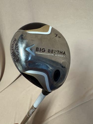 Women's Callaway Big Bertha Right Handed Fairway Wood Ladies Flex 7 Wood (Used)