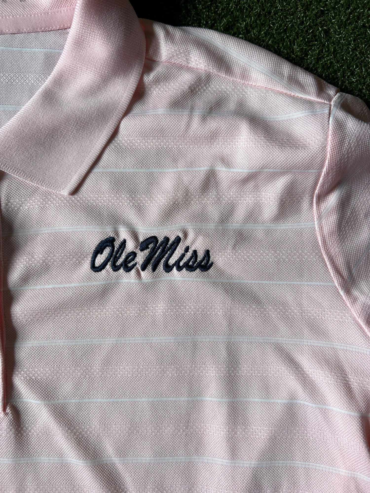 ole miss nike dri fit polo